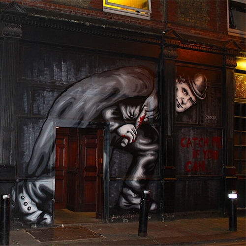 Jack the Ripper Tour - Jack The Ripper Artwork Walls